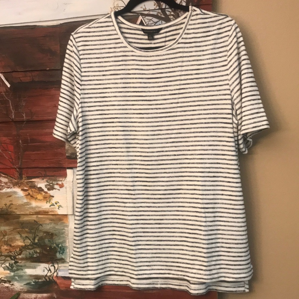 Banana Republic oversized striped tee